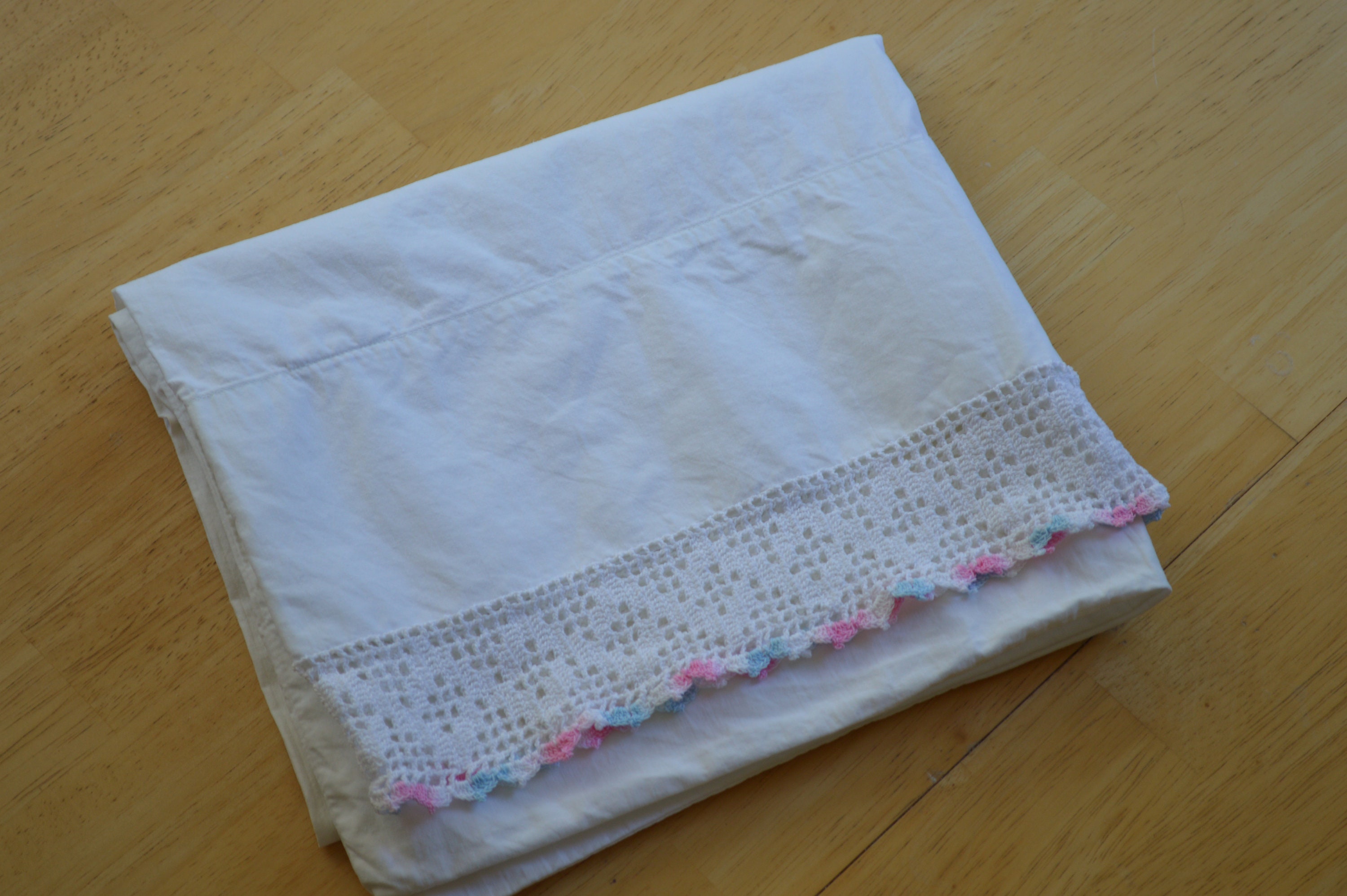 Vintage Lace Trimmed Pillow CaseLace Pillow CaseFancy Etsy France