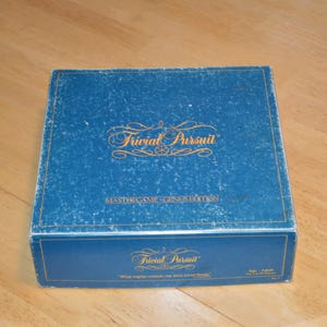 1981 Trivial Pursuit Game---Vintage Trivial Pursuit Game--Trivial Pursuit Genus Edition--Trivial Pursuit No. 7--Vintage Games--1980&#39;s  Games