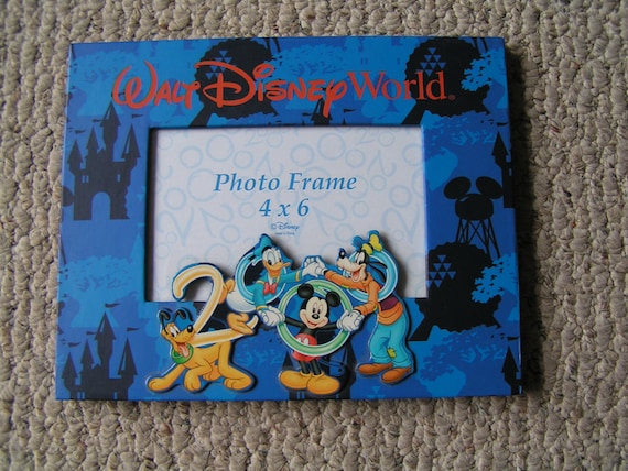 Vintage Disney Photo Framedisney 4x6 Photo Framedisney World Memorabilianew  Disney World Photo Framevintage Disney Souvenirs -  Hong Kong