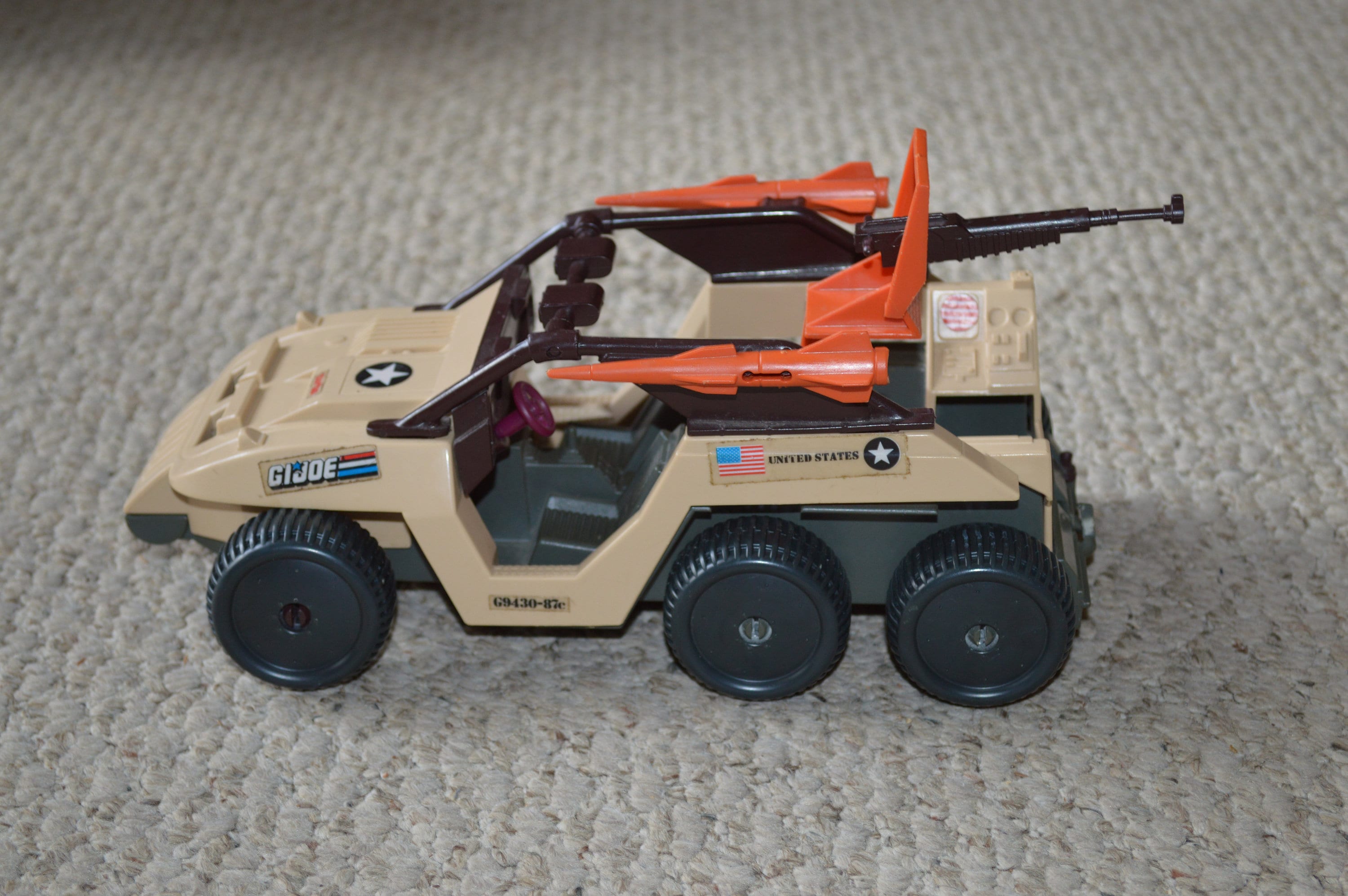 Véhicule GI Joe - Desert Fox 6 W.D. - Hasbro 1988