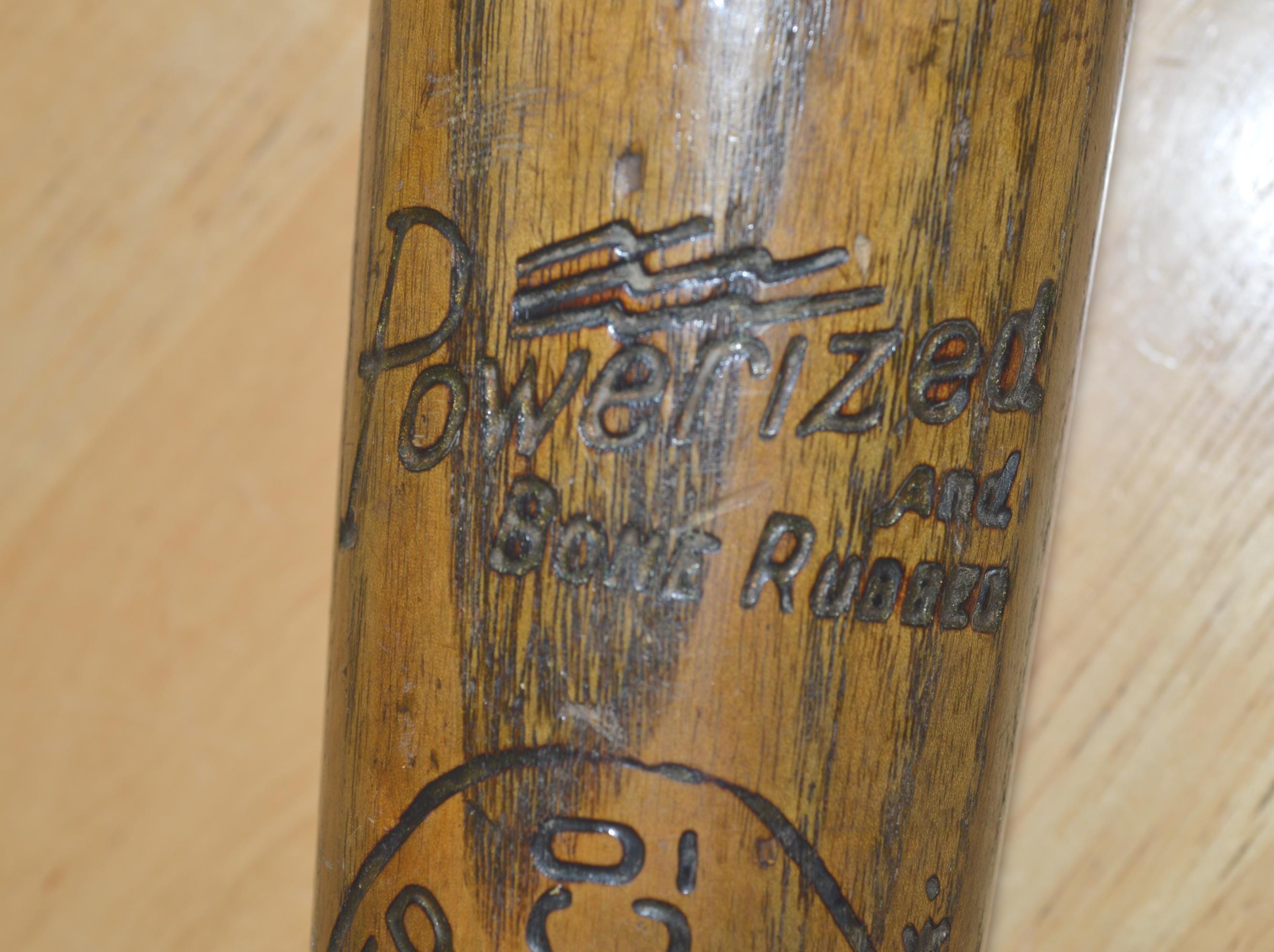 Batte De Softball Officielle Hillerich & Bradsby 1309 Louisville - Vintage, Bois, 33 Pouces