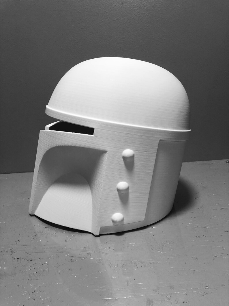 Bounty Hunter Style Cosplay Helmet 3D Printed Etsy