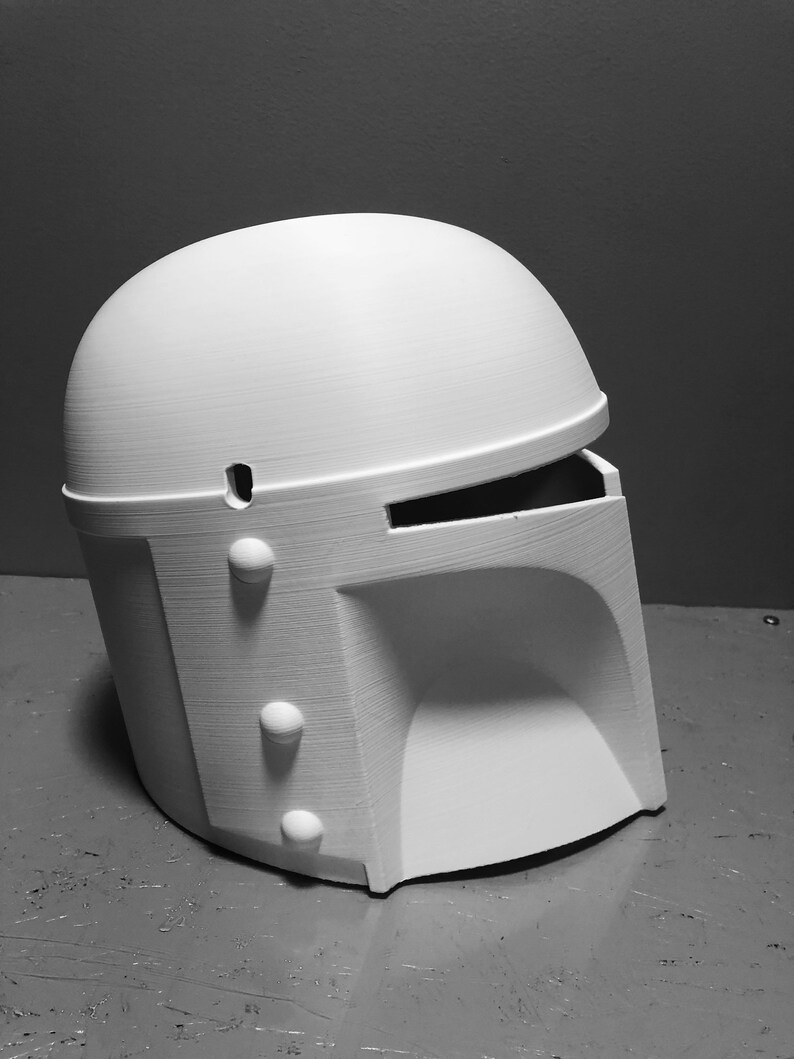 Bounty Hunter Style Cosplay Helmet 3D Printed Etsy