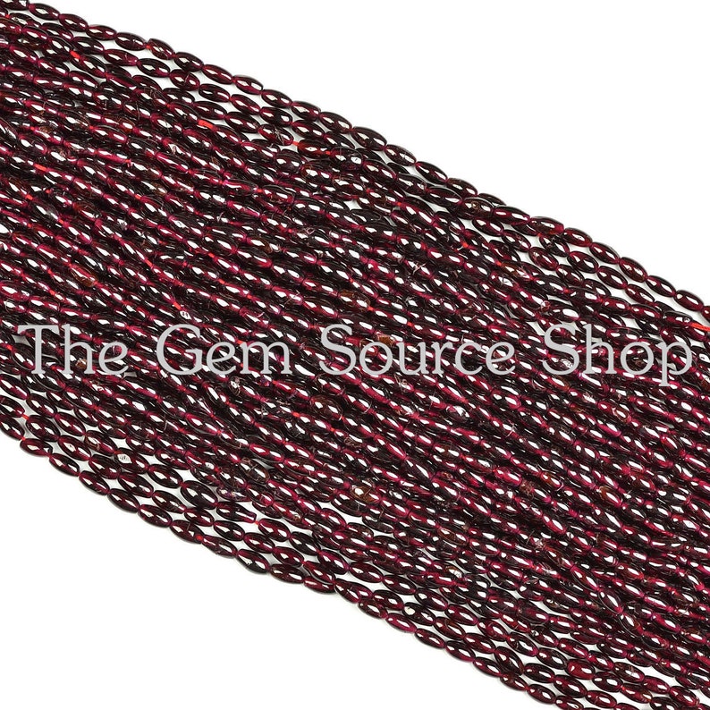 Garent Fancy Shape 50 Strands,Garnet Plain Loi Shape Beads AA Quality Garnet Smooth Loi Beads