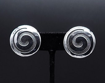ヴィンテージ スターリングシルバー MCM テクスチャード シナモン