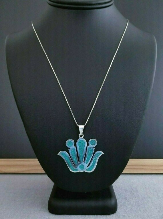 ペンダント　ネックレス　ターコイズ　スターリング　ヴィンテージ ペンダント ネックレス ターコイズ スターリング ヴィンテージ