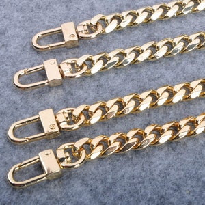 10mm High Quality Purse Chain, Metal Shoulder Handbag Strap, Replacement Handle Chain, Metal Crossbody Bag Chain Strap, 176
