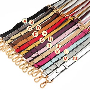 Leather Purse DIY Aluminum Adjustable Chain,metal Cross Body Strap Golden Clasp Clutch Bag Chain,Handle Handbag shoulder Replacement Chain