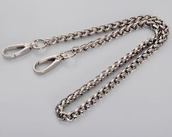 Cadena de bolso de alta calidad de 8 mm, correa de metal para bolso de hombro, cadena de asa de repuesto, correa de cadena de metal para bolso cruzado, 184