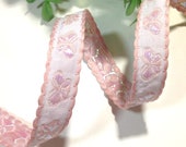 1 Yard 1.5cm Butterfly Woven Trim Border fabric trim Lace ribbon,Embellish jacquard ribbon, Jacquard trim, Vintage trim,Sewing supply,685
