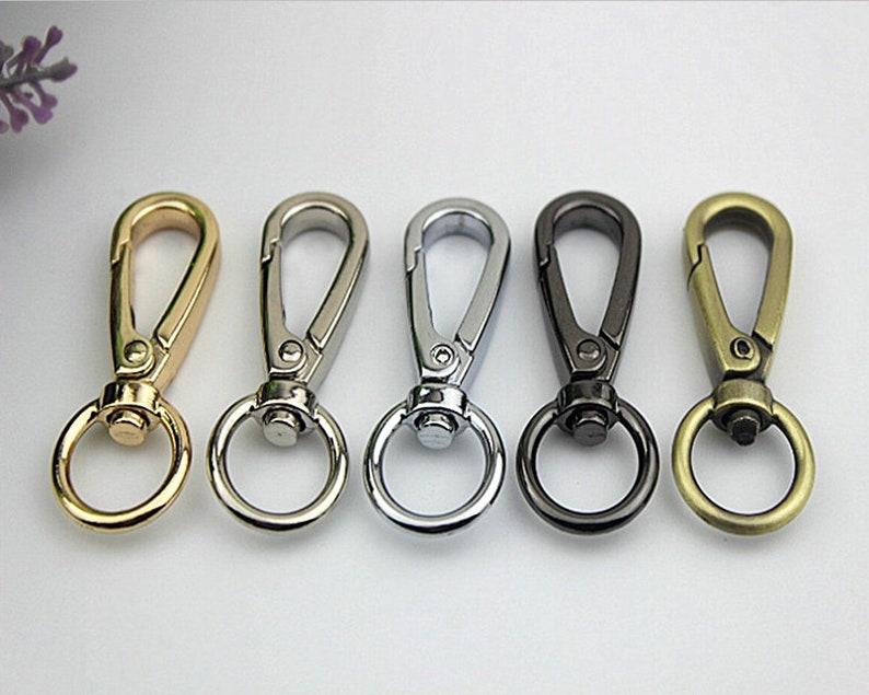 10pcs Lobster Claw Clasps Swivel Trigger Clips Snap Loop Etsy