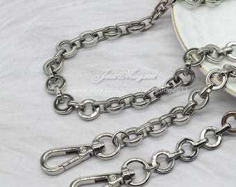 Cadena de alta calidad para bolso de 11 mm, correa de metal para bolso de hombro, cadena de repuesto para asa, correa de cadena de metal para bolso cruzado, 182