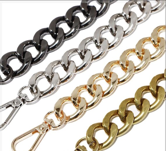 Buy 20mm High Quality Purse Chain Metal Shoulder Handbag Strap Replacement Handle Chain Metal Chunky Bag Chain Strap Bag Handle Chain L1193 Online in India Etsy