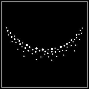 Rhinestone Transfer, Iron on hot fix, Rhinestone Transfer Bling Hot Fix Iron on Patch Motif Design Transfer, Crystal Bling Motif, Z242