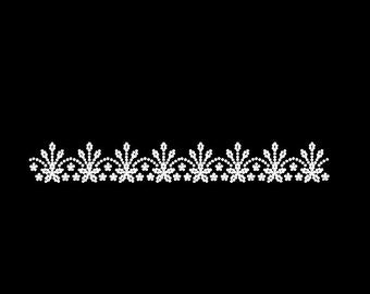 Rhinestone Transfer Bling Hot Fix Iron on Patch Motif Design Transfer, Iron on hot fix, Bling shirts, Design motif for shirts, TZ155
