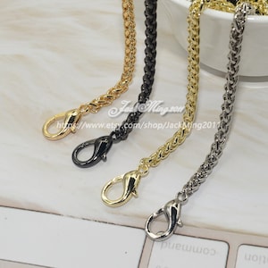 6mm Hochwertige Geldbörse Kette, Metall Schulter Handtasche Gurt, Ersatz Griff Kette, Metall Crossbody Tasche Kettengurt, 180