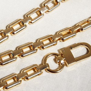 10mm Hochwertige Geldbörse Kette, Ersatzkette Schulterriemen Metall Glieder Verschluss Geldbörse Kette Taschenketten Ersatz, Taschengriff Kette, L1231