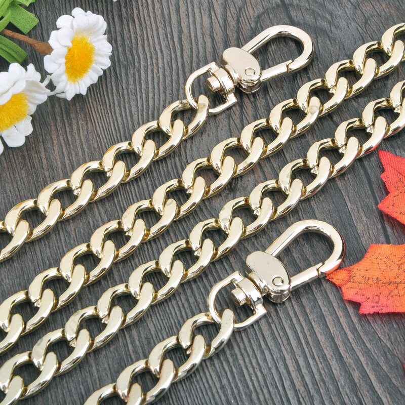 12mm Light Golden Purse Chain Purse Replacement Chains Chain Etsy