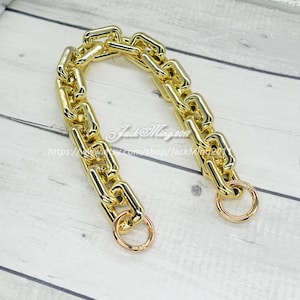 A piece of Chunky Acrylic Chain Purse Chain Handle Resin Handles for Bag, Fashion Acrylic Chain, Handcraft Material for Handbag Making