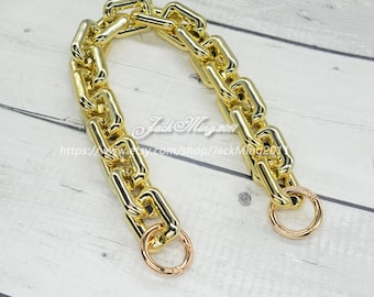 A piece of Chunky Acrylic Chain Purse Chain Handle Resin Handles for Bag, Fashion Acrylic Chain, Handcraft Material for Handbag Making