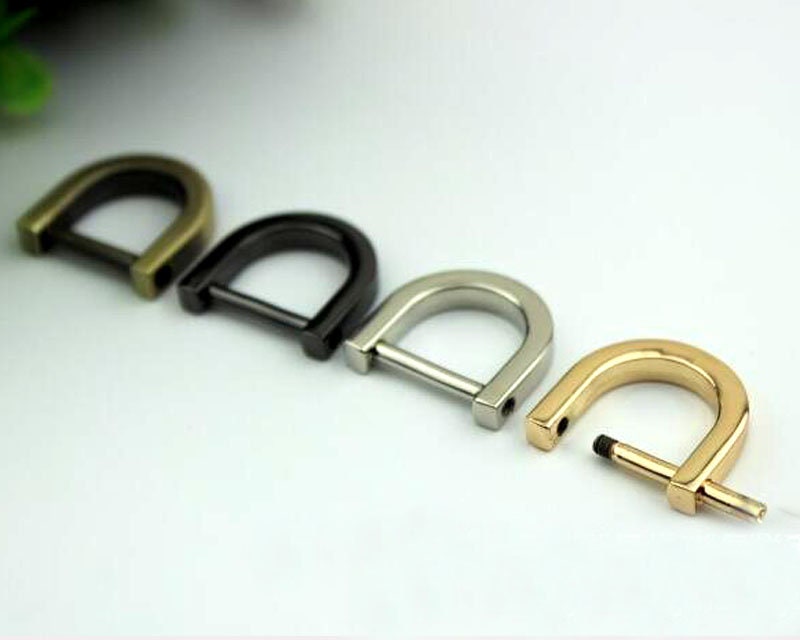 Pair Mini D Ring Screw For Louis Vuitton Nice Vanity Nano Attach Strap  Horseshoe