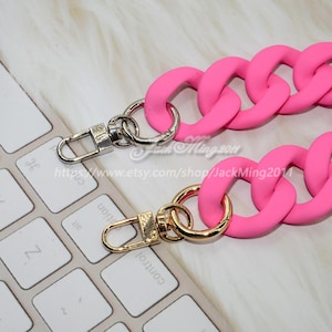Acrylic High Quality Purse Chain, Metal Shoulder Handbag Strap, Replacement Handle Chain, Handcraft Material for Handbag Making, SZ4