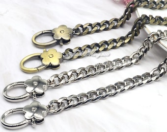 Cadena de alta calidad para bolso de 8 mm, correa de metal para bolso de hombro, cadena de repuesto para asa, correa de cadena de metal para bolso cruzado, 134