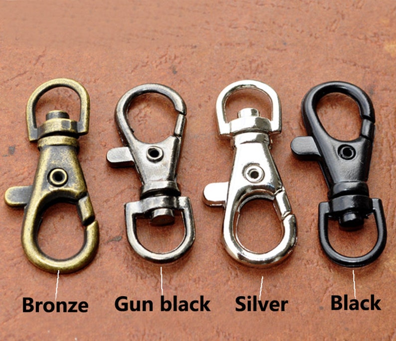 8pcs Metal Snap Hooks Purse Clasps Swivel Hooks Swivel Clasp Etsy