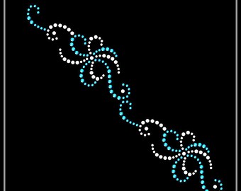 Strass Transfer, Strass Transfer Bling Hot Fix Iron op Patch Motif Design Transfer, Crystal Bling Motief, Z252