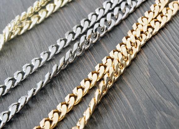 10mm Wide High Quality Purse Chain Metal Shoulder Handbag 