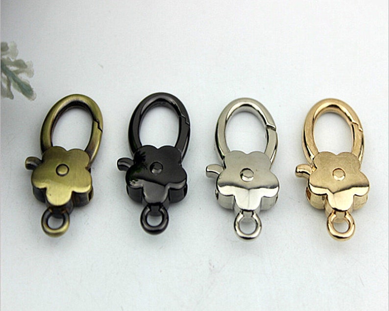 50pcs D-ring Lanyard Lobster Claw Clasp and 50pcs Key Rings