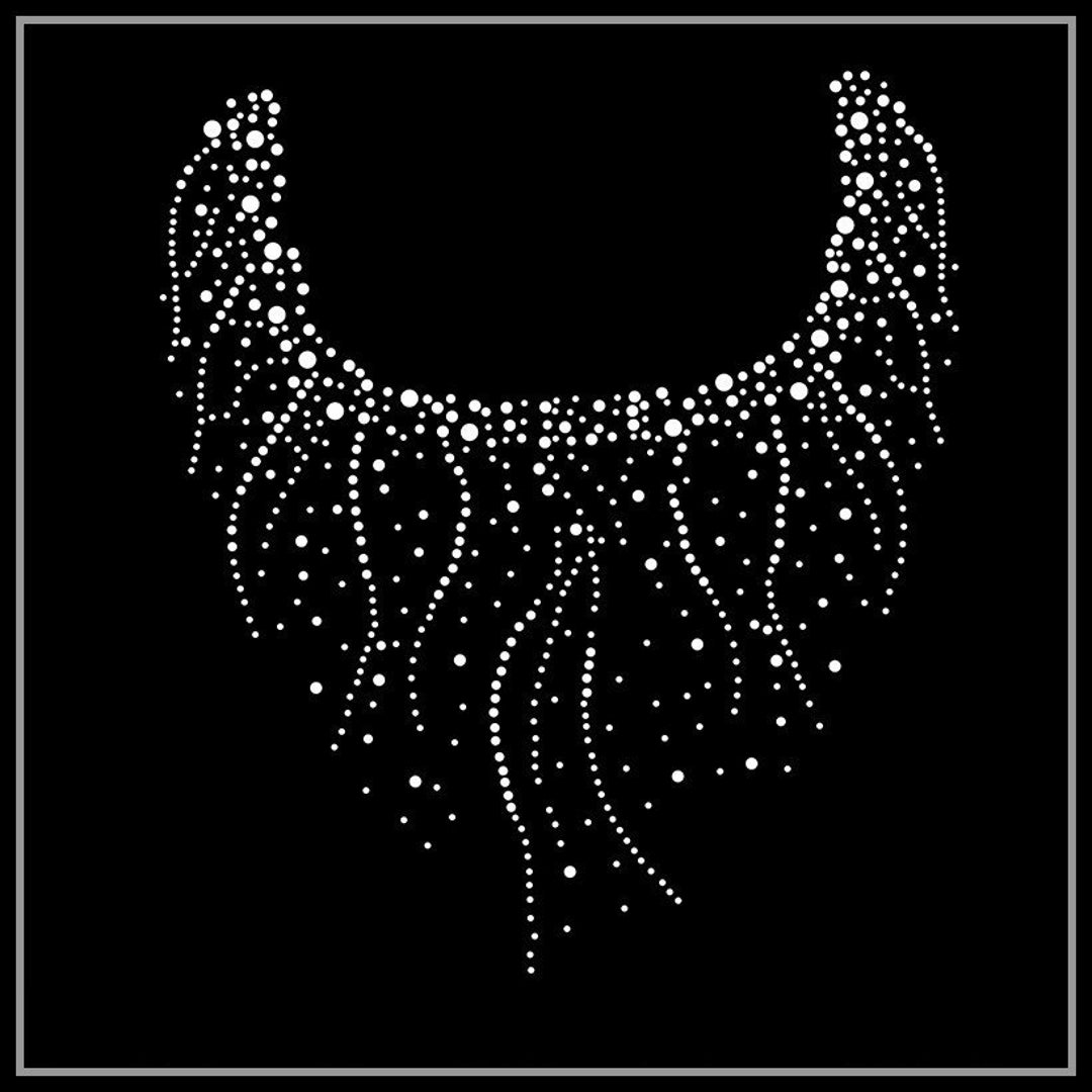Flower Rhinestone Transfer, Iron on Hot Fix, Rhinestone Transfer Bling ...