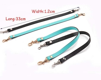 2 Pieces Genuine Leather Wrist Strap For Wallet, Clutch, Or Keychain - Hot Pink Replacement Wristlet Strap, 7.5 Inch - View #8