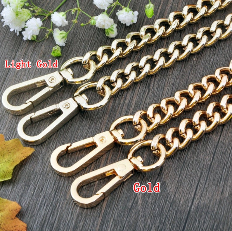 Metal Purse Chain Strap Handle Crossbody Handbag Bag Chain Replacement Supply
