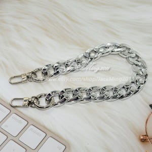 Acrylic High Quality Purse Chain, Metal Shoulder Handbag Strap, Replacement Handle Chain, Handcraft Material for Handbag Making, SZ5