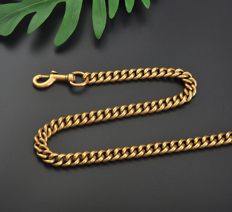 gold chain bag strap