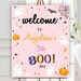 Editable Halloween Welcome Sign, Halloween Boo Welcome Sign, Halloween ...