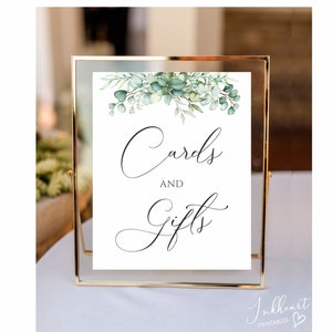 Cards and Gifts Sign Template, Cards and Gifts Sign for Wedding, Wedding Cards and Gift Sign, Cards and Gifts Printable, GIGI