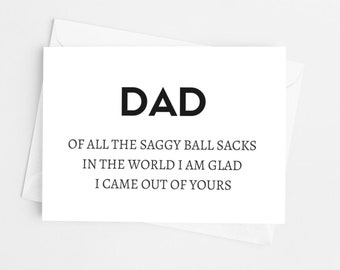 Funny Father's Day Card