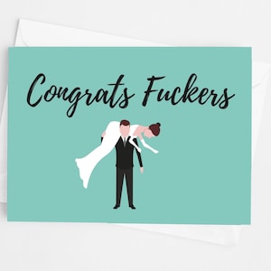 Funny Wedding Card - Etsy Australia Funny Wedding Card - Etsy Australia