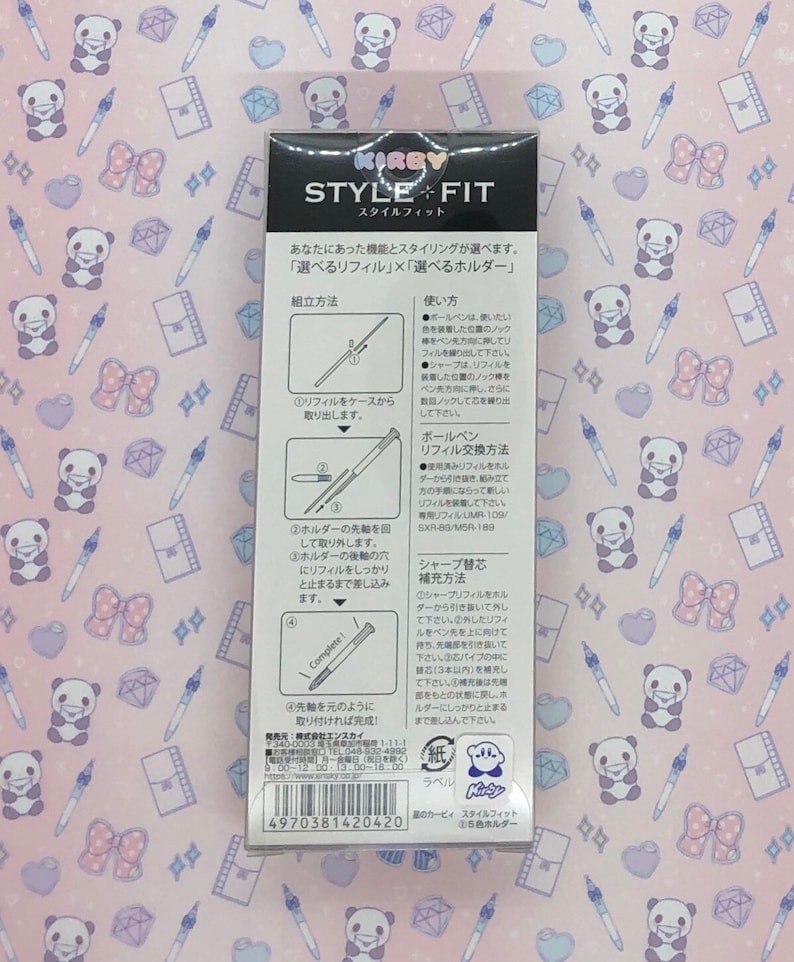 oil ballpoint pen style fit 5colors Kirby