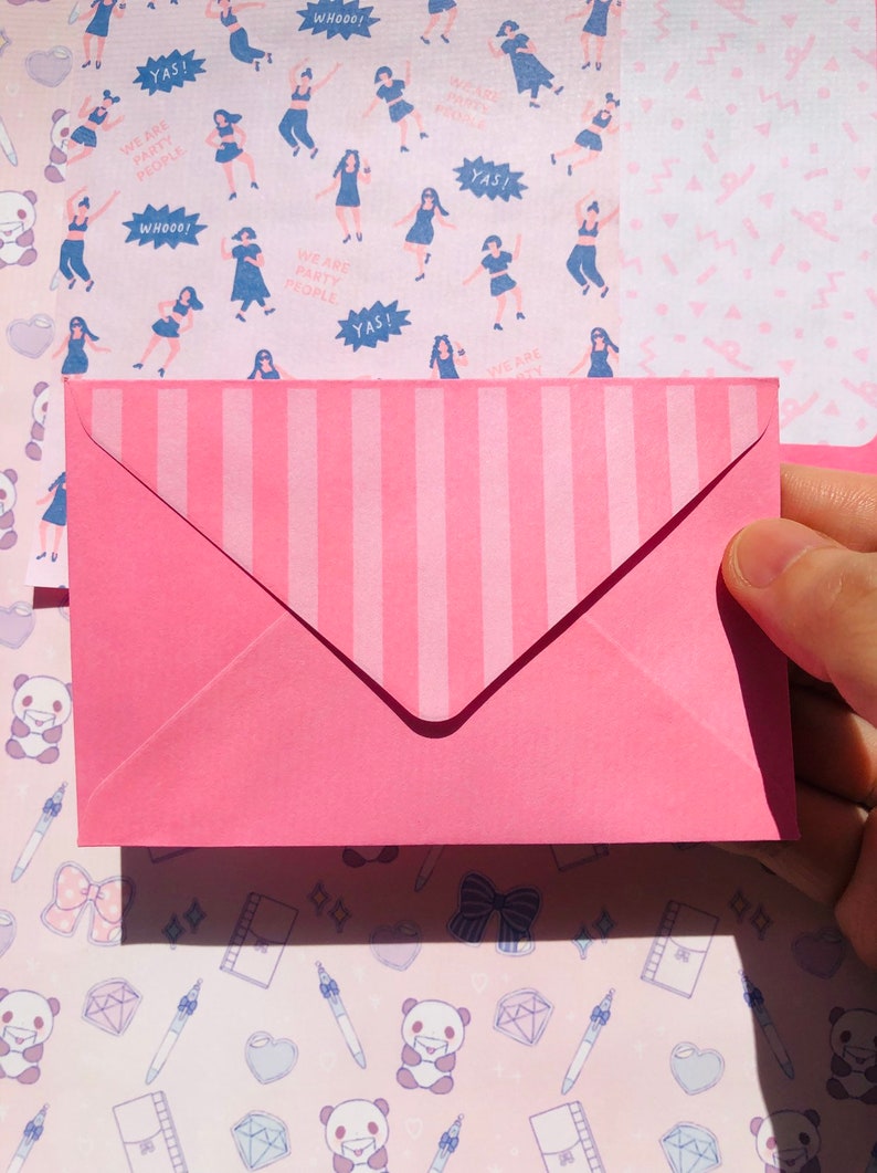party people mini letter set