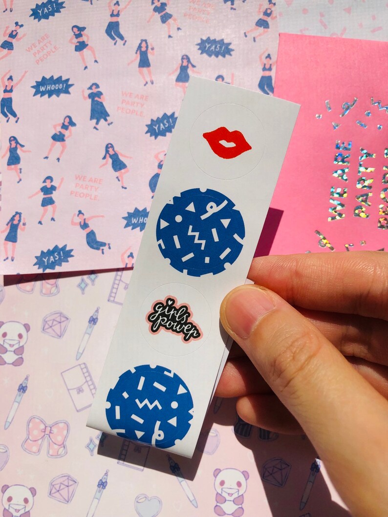 party people mini letter set