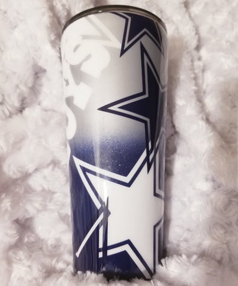 Personalized Dallas Cowboys Tumbler 20oz 24oz 32oz Etsy