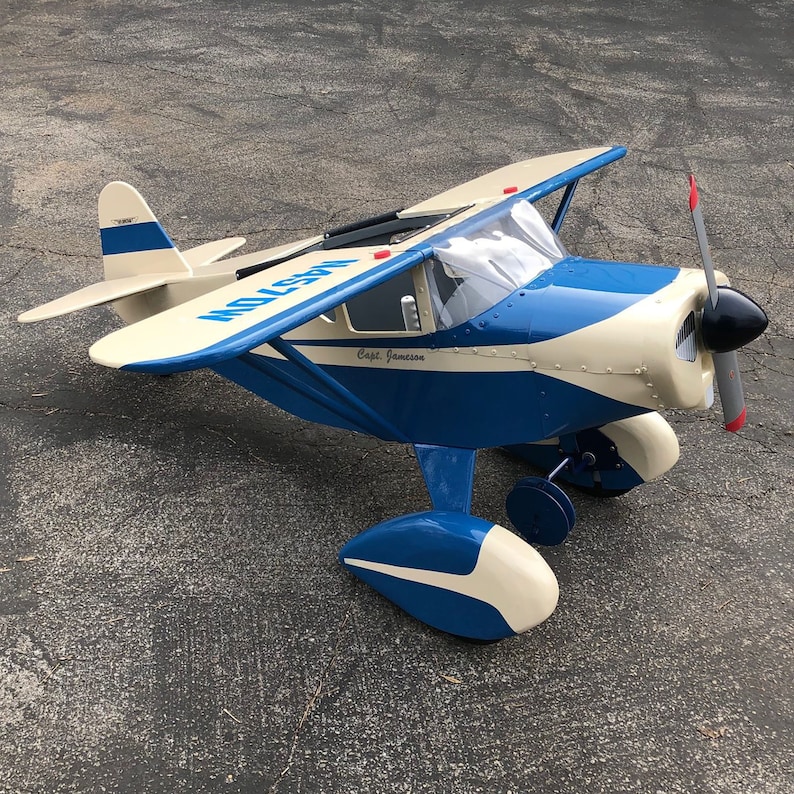 PEDAL PLANE Cessna Hiwing Plans Etsy UK