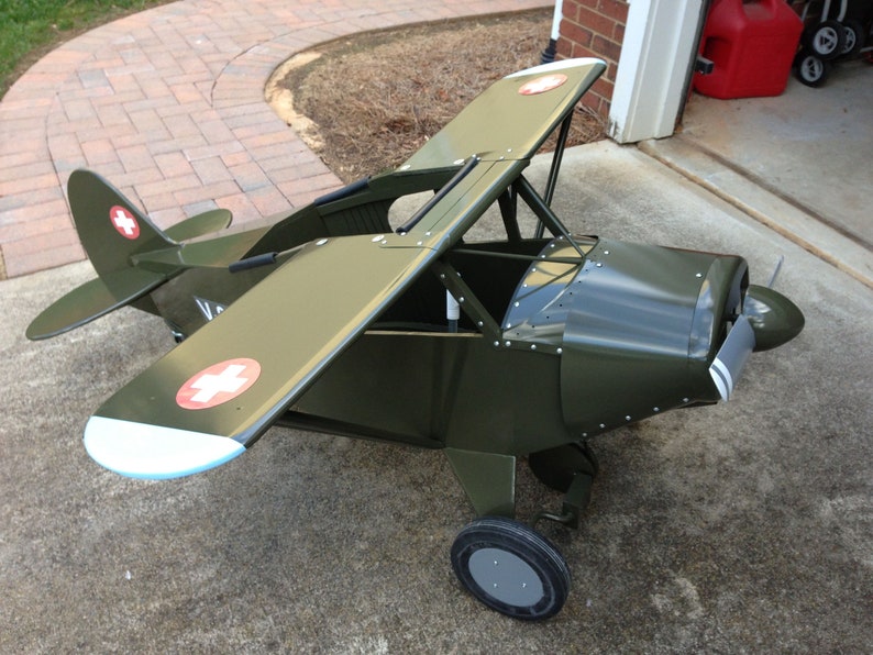 piper cub pedal plane
