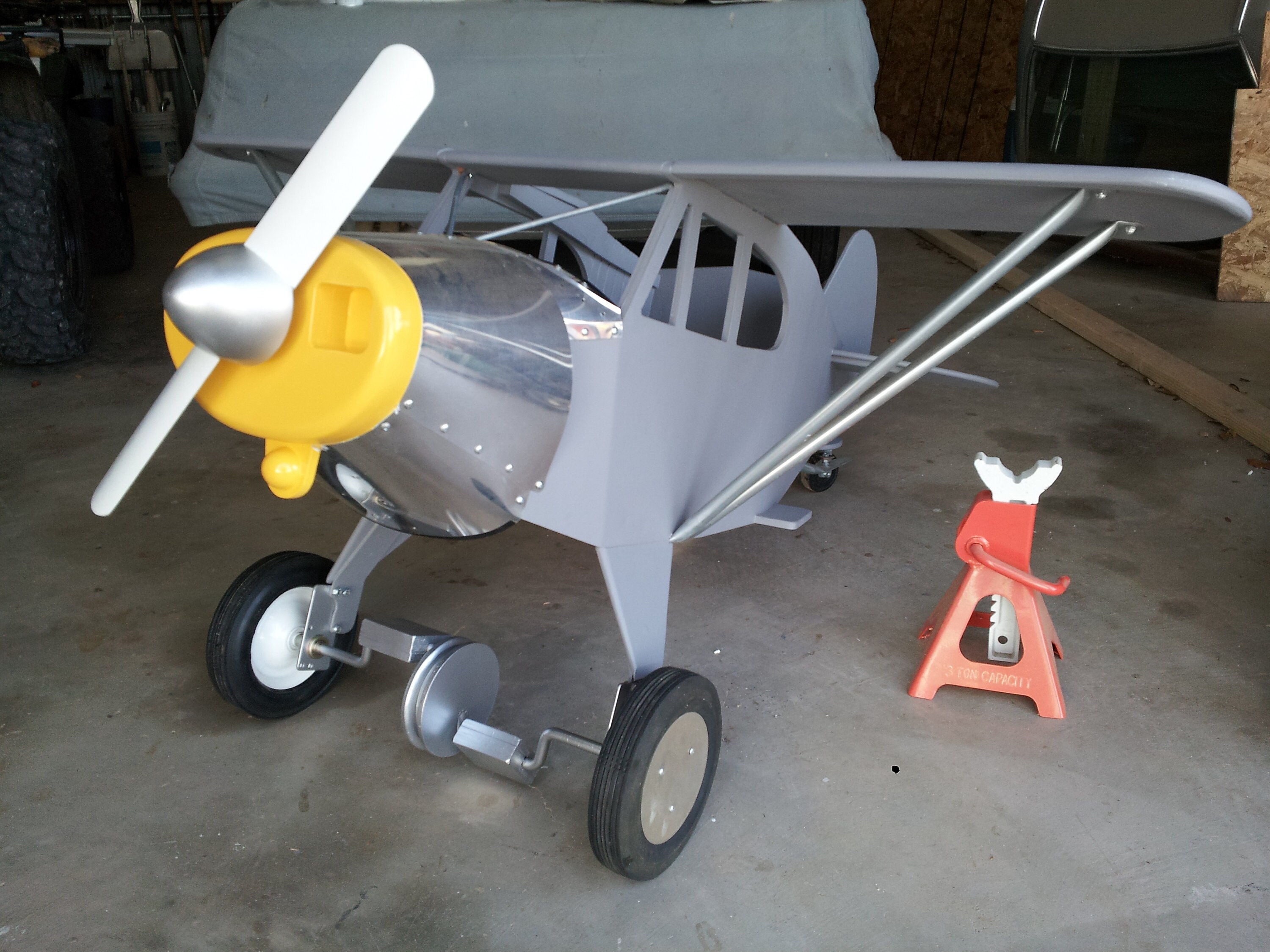 PEDAL PLANE Piper Cub Plans Etsy UK