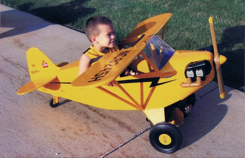 PEDAL PLANE Piper Cub Plans Etsy España