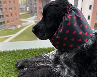 Water-resistant snood - water-resistant snood - summer dog snood - Cocker cavalier basset poodle setter snood - spaniel snood