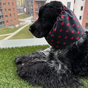 Water-resistant snood - water-resistant snood - summer dog snood - Cocker cavalier basset poodle setter snood - spaniel snood